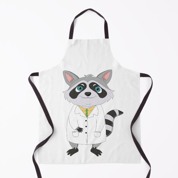 Item preview, Cute Physician raccoon designed and sold by atedesigns.