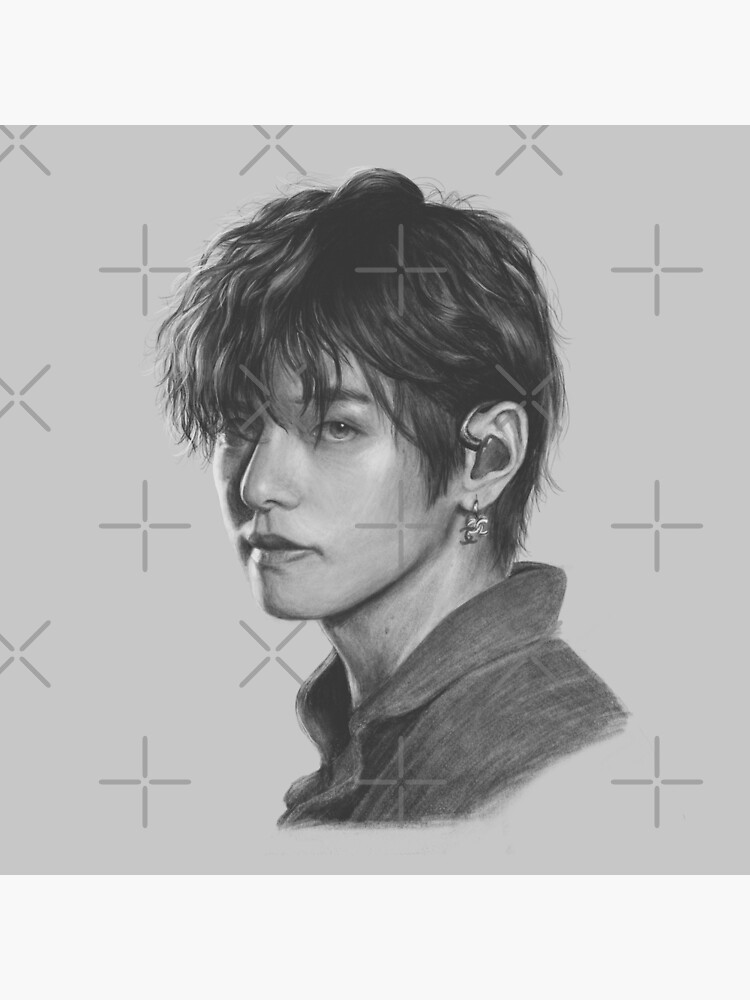 Bts v drawing HD wallpapers | Pxfuel