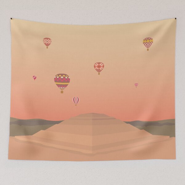 Item preview, Sunrise Over Teotihuacan, La Piramide del Sol, Mexico designed and sold by Lyman Creative Co..