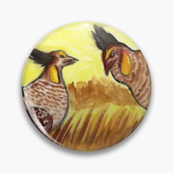 Artikelvorschau, Prairie-Chicken Grouse Pair entworfen und verkauft von Spiritjay.