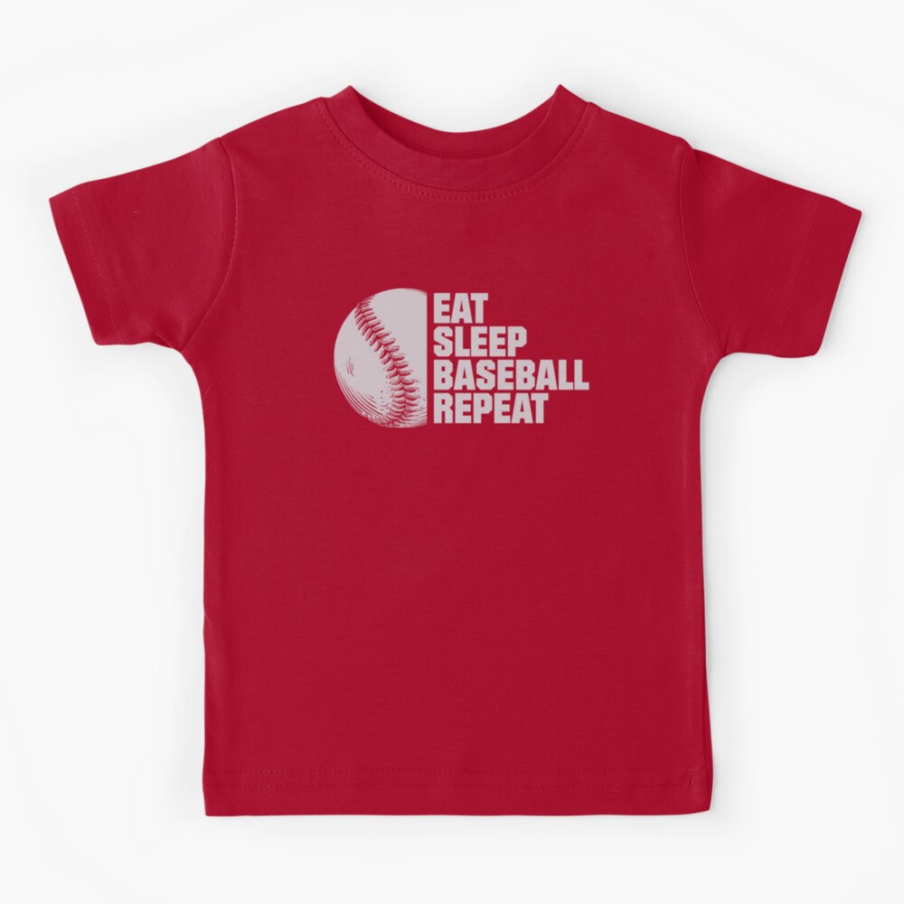 Eat Sleep Baseball Repeat Shirts, Catcher Pitcher Baseball Player T-Shirt  Unisex