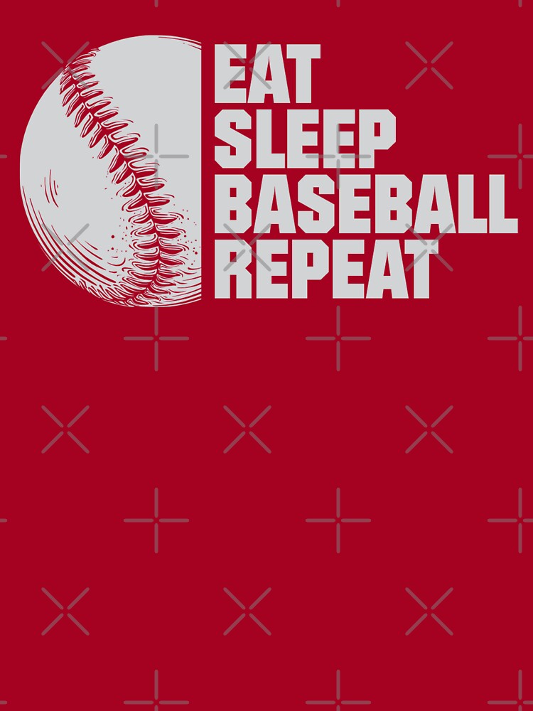 Eat Sleep Baseball Repeat Baseball Player Funny Baseball Shirt - Bring Your  Ideas, Thoughts And Imaginations Into Reality Today