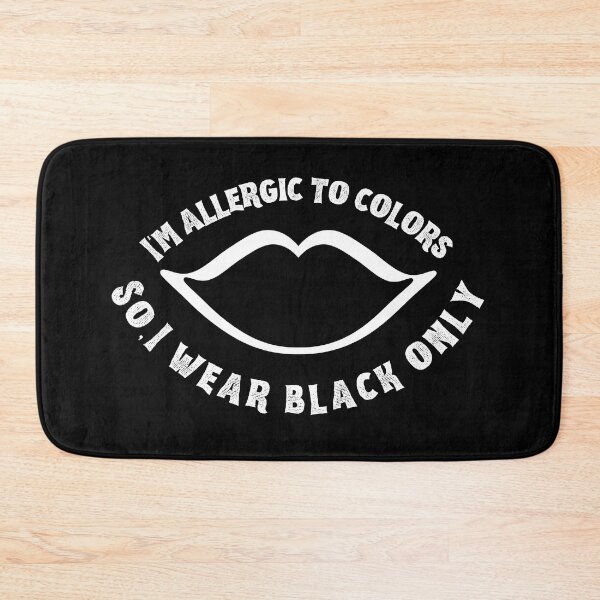 Item preview, I'm allergic to colors,so, I wear black only designed and sold by Fitandstylish.