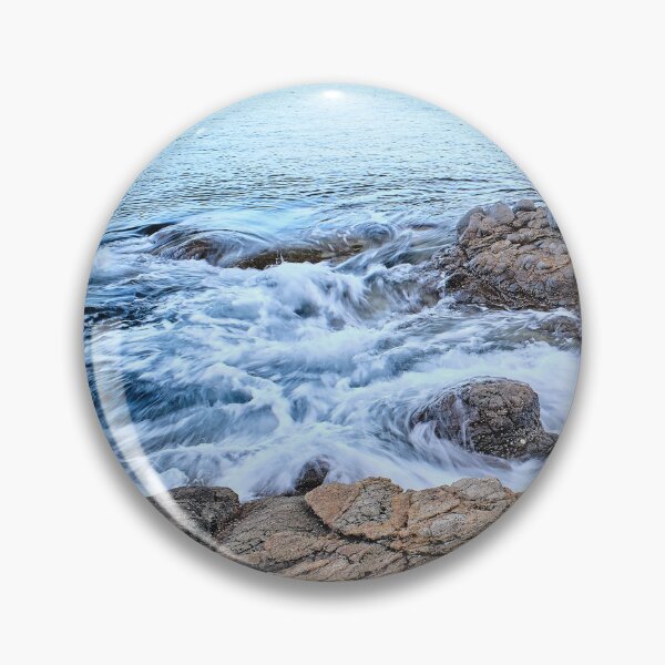 Item preview, Seaside Rock Pool in Weathered Dolerite #1 designed and sold by ThylacinePhotos.