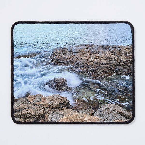 Item preview, Seaside Rock Pool in Weathered Dolerite #1 designed and sold by ThylacinePhotos.