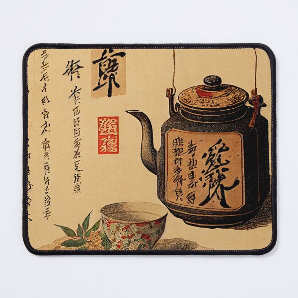 Item preview, Japanese print of tea kettle designed and sold by Patrick Edwards.