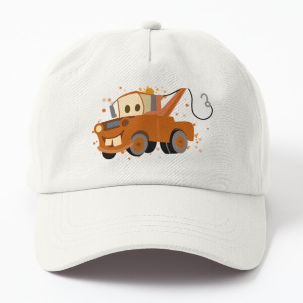 Cars Tow Mater Face Embroidered Cap Texas Orange Hat Professionally  Embroidered Adult Unisex Adjustable Dad Cap Mcqueen Sally Mack 