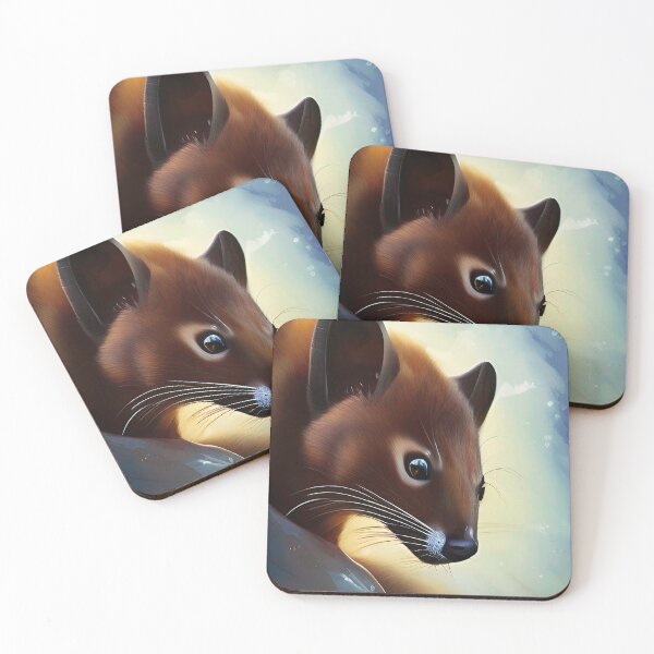 Item preview, Pine Marten designed and sold by Aww_To_Z Animals.