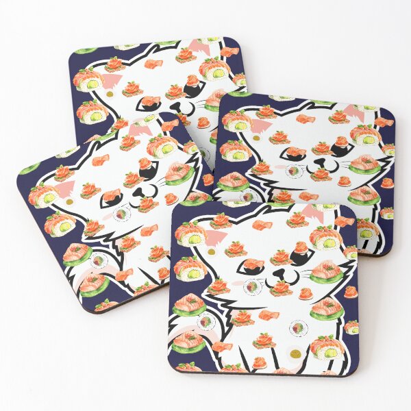 Item preview, The Cat King Of Sushi  Pattern designed and sold by Javedempire.