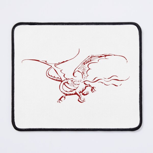 Item preview, dragón rojo designed and sold by EquusLibrary.