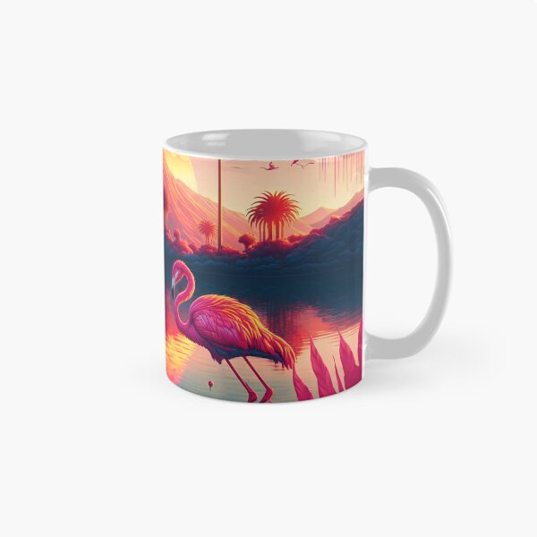 Item preview, Retro Flamingos In The Sun designed and sold by cardinalhill.