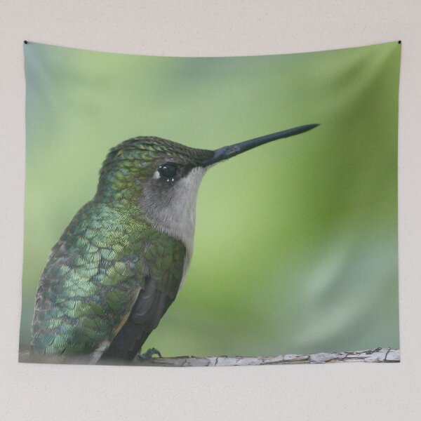 Item preview, ruby throated hummingbird designed and sold by Enola Gay Wagner.