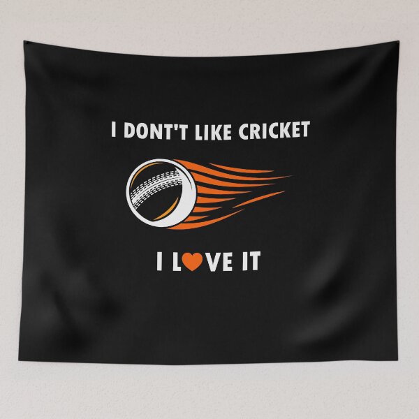 Item preview, I don't like cricket. I love it. designed and sold by aliceoutline.