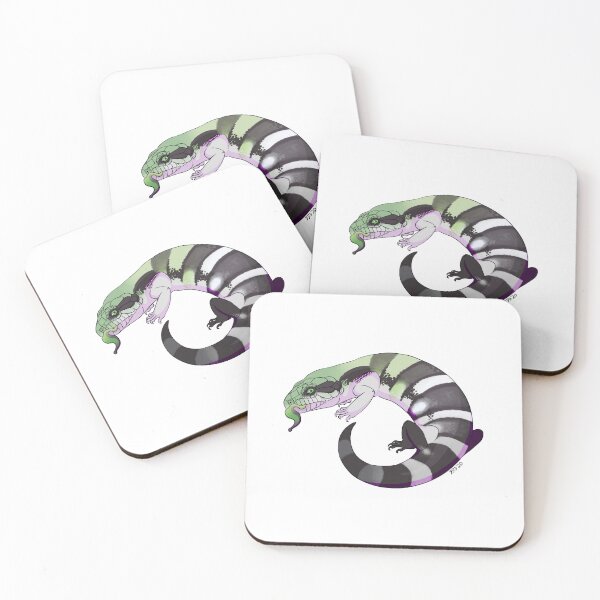 Item preview, Aromantic Tongue Skink designed and sold by DraakArt.