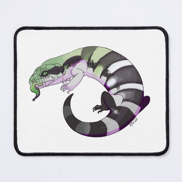 Item preview, Aromantic Tongue Skink designed and sold by DraakArt.