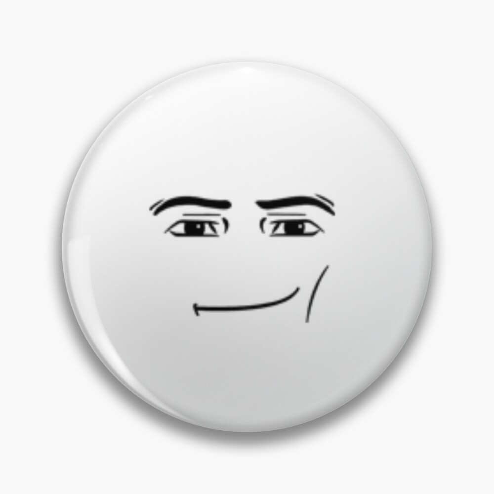 Roblox Man Face | Pin