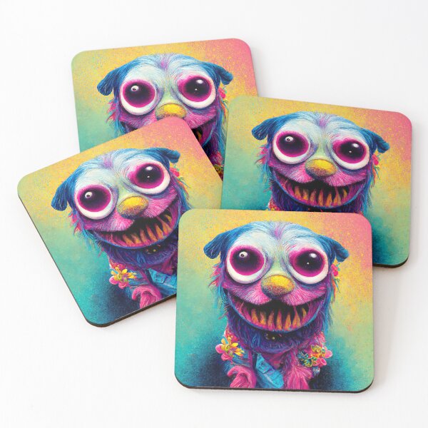Item preview, Notice Me Senpai! Weirdcore muppet dog designed and sold by Jeremiah Rounds.