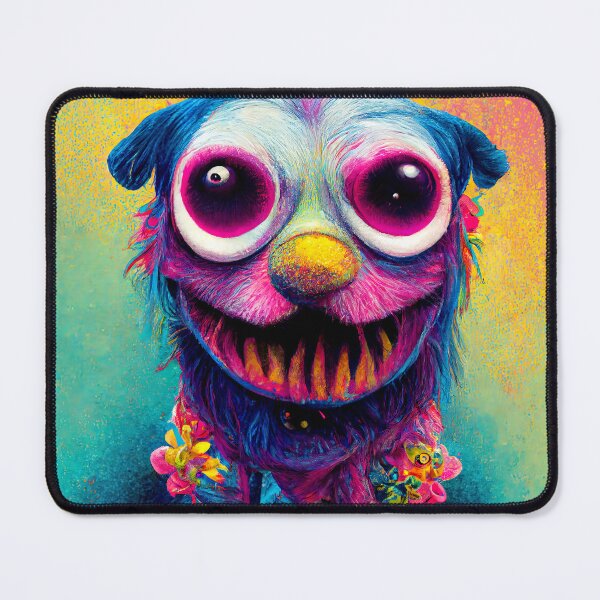 Item preview, Notice Me Senpai! Weirdcore muppet dog designed and sold by Jeremiah Rounds.