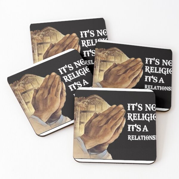 Item preview, It's Not Religion It's a Relationship designed and sold by Rowena Jones.