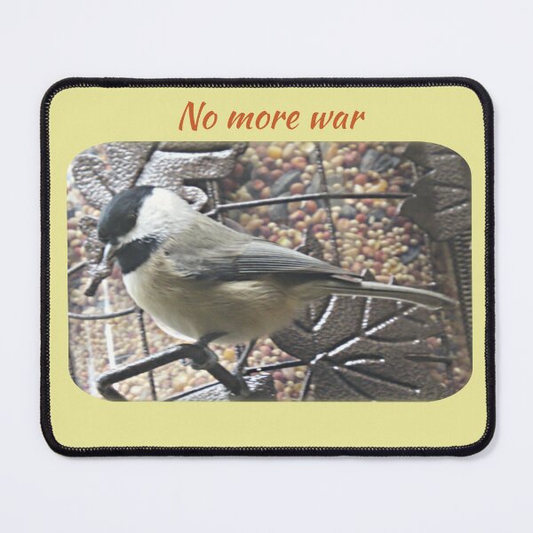 Item preview, Little Bird Says "No More War" designed and sold by TechLaughs.