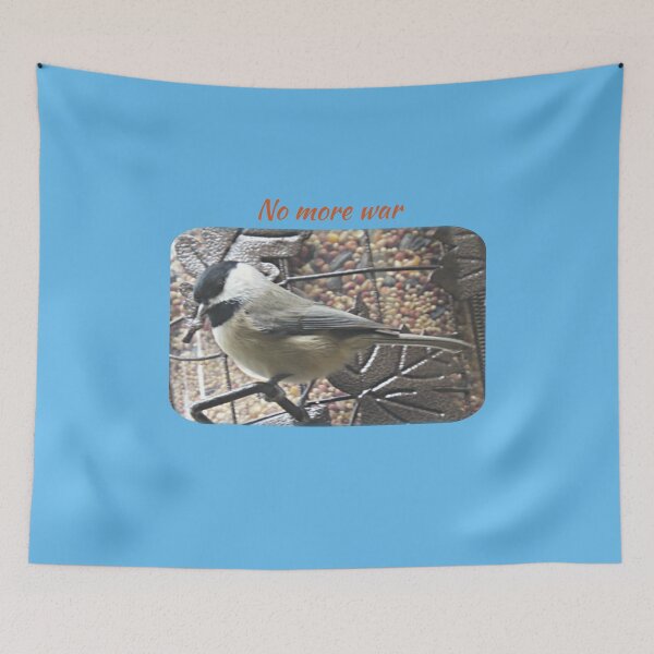 Item preview, Little Bird Says "No More War" designed and sold by TechLaughs.