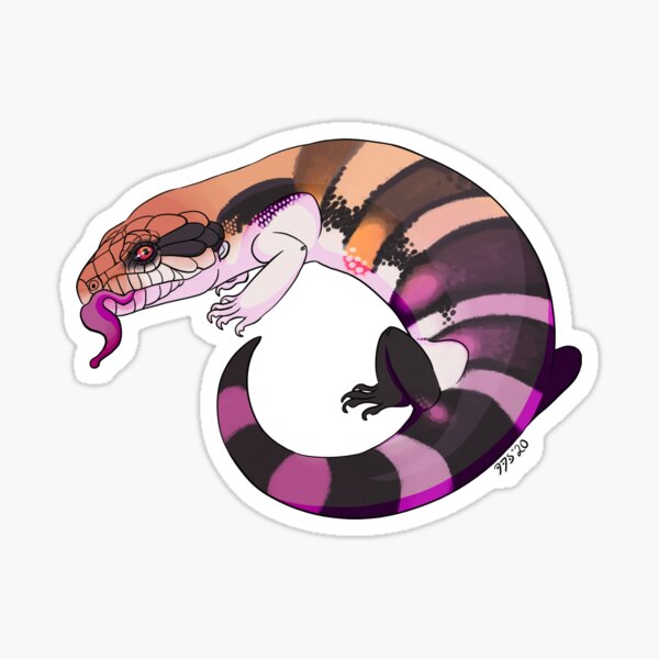 Item preview, Lesbian Tongue Skink designed and sold by DraakArt.