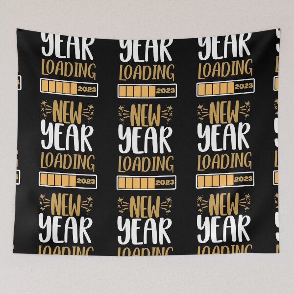 Item preview, Happy New Year 2023 Loading Funny New Years Eve Party designed and sold by R&BApparel.
