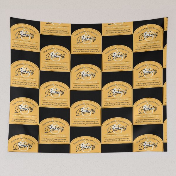 Item preview, Congratulations Your Dad Owns a Bakery designed and sold by OhMyGamess.