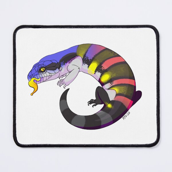 Item preview, Polyamorous Tongue Skink designed and sold by DraakArt.