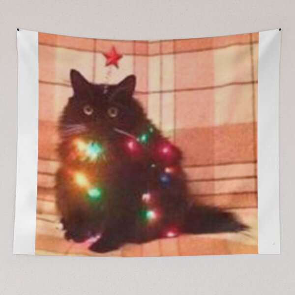 Item preview, christmas cat meme designed and sold by valwerty.