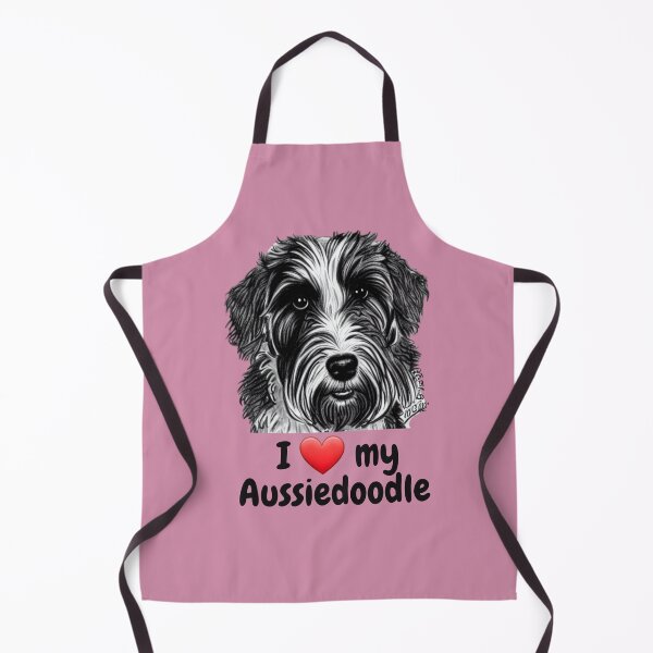 Item preview, I Love my Aussiedoodle designed and sold by LokoLoki.