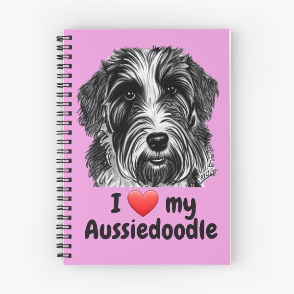 Item preview, I Love my Aussiedoodle designed and sold by LokoLoki.