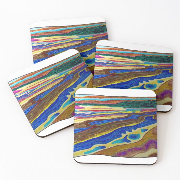 Item preview, Sunset Over Melting Water designed and sold by Jim Lorman.