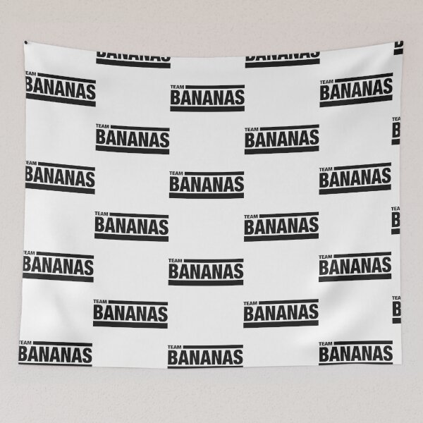 Item preview, Team Bananas (Black) designed and sold by OhMyGamess.