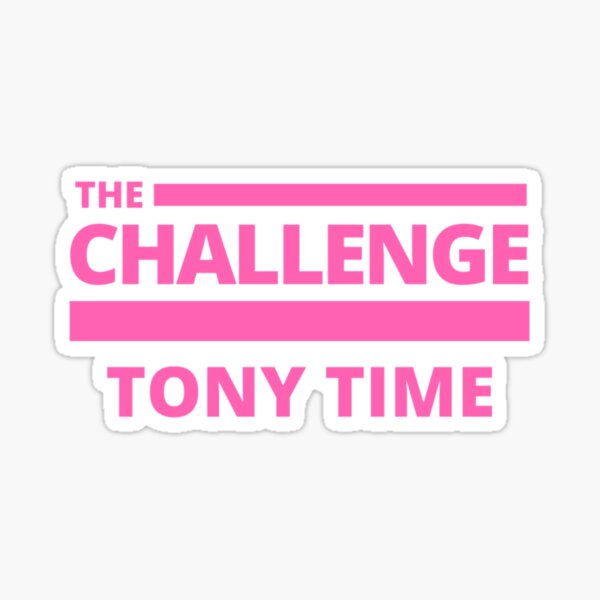 Item preview, The Challenge Tony Time designed and sold by OhMyGamess.