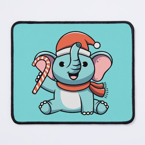 Item preview, Cute christmas elephant designed and sold by cubbone.