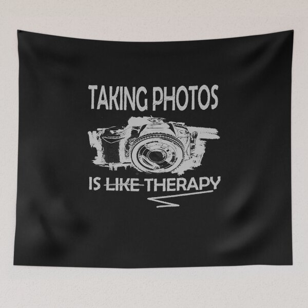 Item preview, taking photos is like therapy designed and sold by hamzablk.