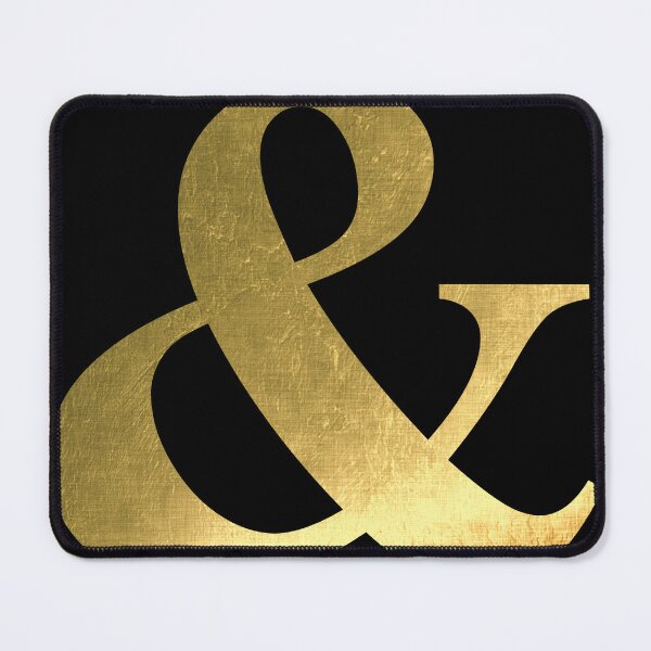Item preview, Gold Ampersand designed and sold by UrbanEpiphany.