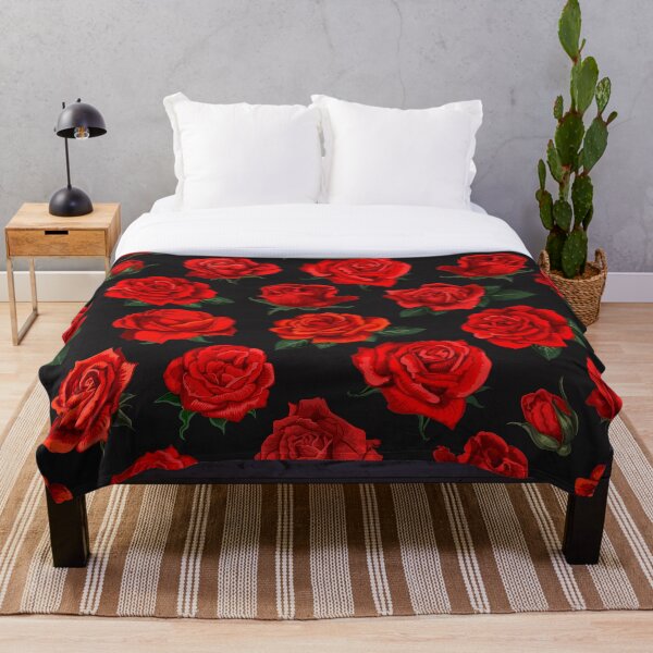 Item preview, red roses pattern designed and sold by Sharon111.