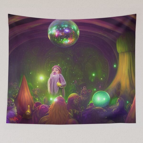 Item preview, Underground Gnome Rave designed and sold by PaigeCompositor.