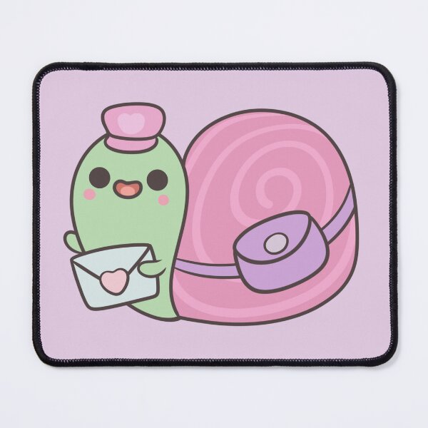 Item preview, Kawaii Snail Mail with Letter, Messenger Bag and little Hat designed and sold by FreyaDraws.