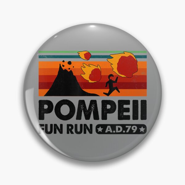 Item preview, Pompeii Fun Run 79 AD Retro Vintage designed and sold by Strict4719.