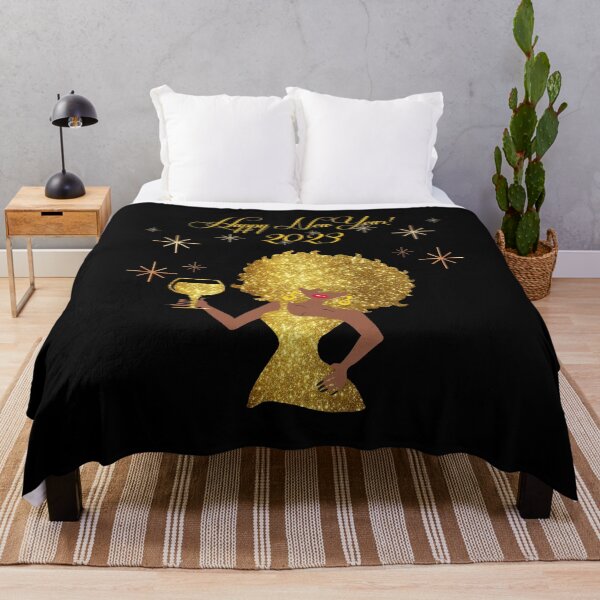 Item preview, Ebony Diva Happy New Year 2023 designed and sold by R&BApparel.