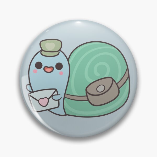 Item preview, Kawaii Snail Mail with Letter, Messenger Bag and little Hat designed and sold by FreyaDraws.