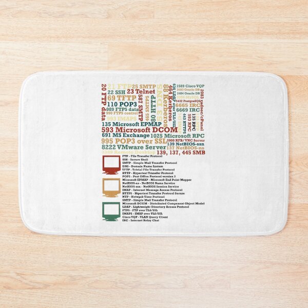 Item preview, Common Port Numbers designed and sold by -BWB-.