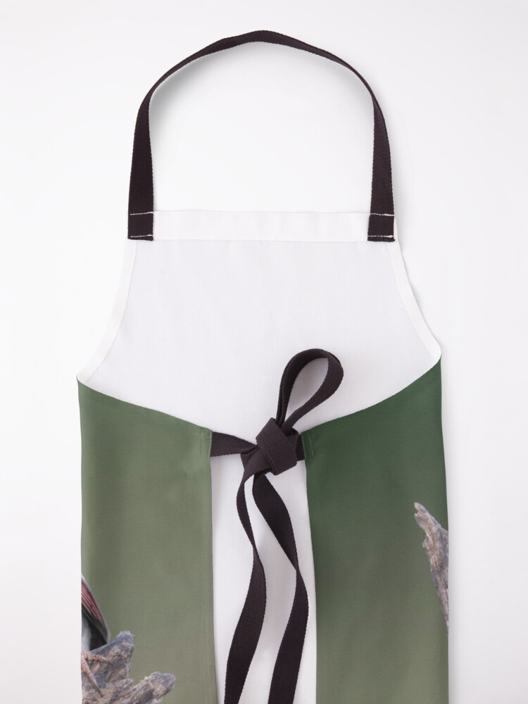 Thumbnail 5 of 6, Apron, Male Pyrrhuloxia designed and sold by Puttaswamy Ravishankar.