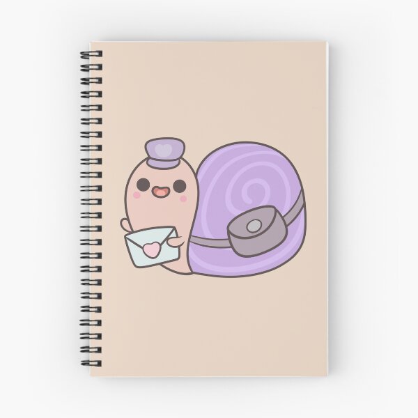 Item preview, Kawaii Snail Mail with Letter, Messenger Bag and little Hat designed and sold by FreyaDraws.