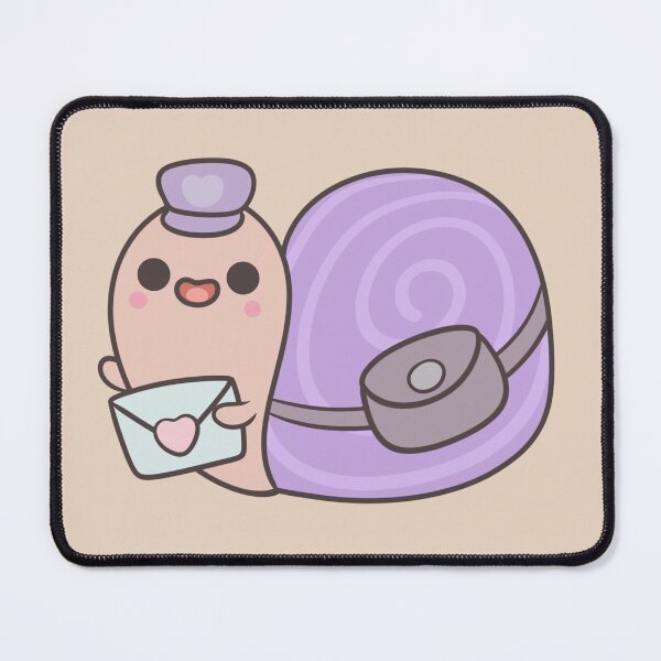 Item preview, Kawaii Snail Mail with Letter, Messenger Bag and little Hat designed and sold by FreyaDraws.