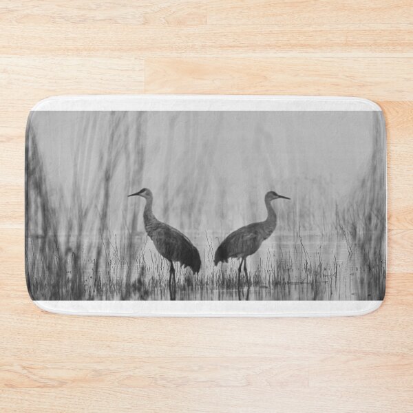 Item preview, Sandhill cranes in a Mist designed and sold by Puttaswamy Ravishankar.