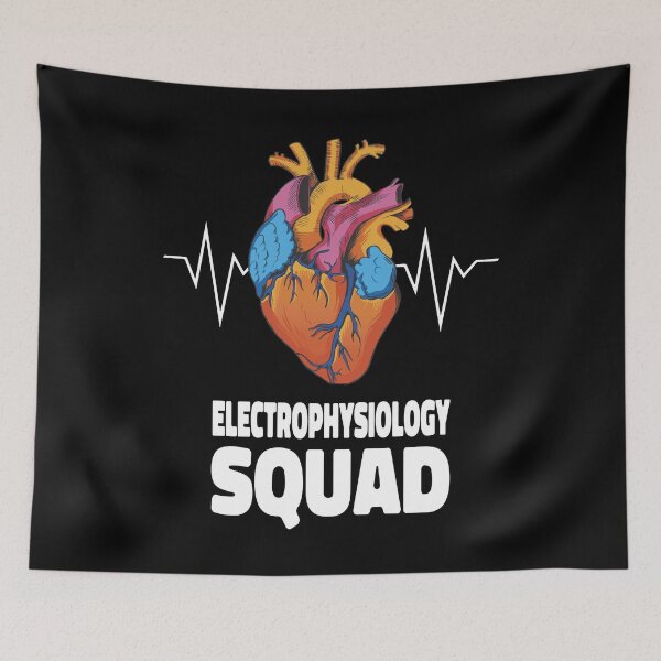 Item preview, Electrophysiology Squad Vintage Art With Heartbeat designed and sold by MrEddie10.